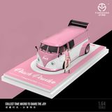  Mô hình xe Volkwagen T1 - Porsche 992 GT3 RS Peach Pink Powder tỉ lệ 1:64 Time micro 