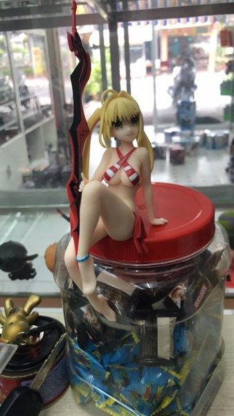  MÔ HÌNH NHÂN VẬT NERO ĐÔI TÓC ĐUÔI NGỰA 14CM 5349 