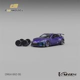  Mô hình xe Subaru BRZ Varis Widebody purple kèm bánh thay thế tỉ lệ 1:64 CM model CM64-BRZ-05 