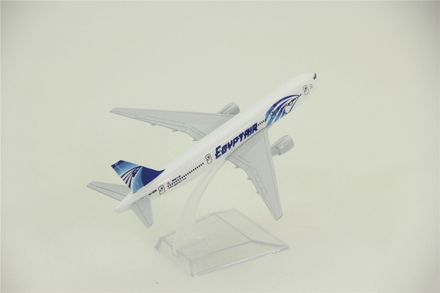  Mô hình máy bay Ai Cập Egyptair Boeing B777 16cm MB16062 