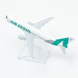  Mô hình máy bay Hàn Quốc Air Seoul Airbus A320 16cm MB16138 