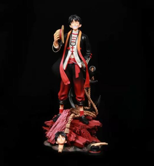  [ORDER] MÔ HÌNH NHÂN VẬT ONE PIECE LUFFY PHONG CÁCH TRUNG HOA 37CM OD011 