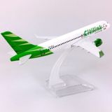  Mô hình máy bay Indonesia Citilink Airbus A320 16cm MB16143 