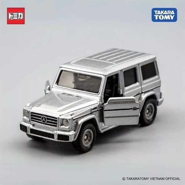  Mô hình xe Mercedes Benz G63 silver tỉ lệ 1:64 Tomica 879923 