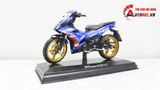  Mô hình xe Yamaha Exciter y15zr độ decal cá mập blue tỉ lệ1:12 Dealer D237H 