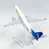  Mô hình máy bay Thailand Nok Boeing B737 HS-DJJ Whie 16cm MB16056 