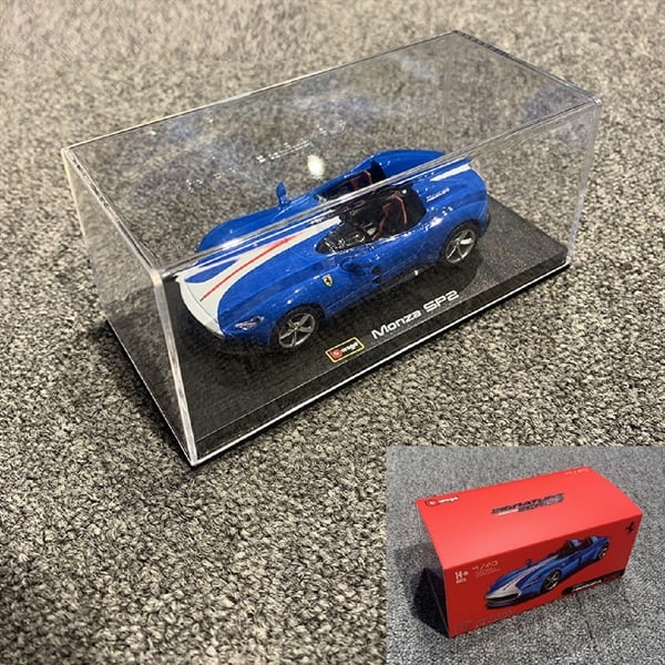 Mô hình xe Ferrari Monza SP2 hộp mica tỉ lệ 1:43 Bburago OT43012 