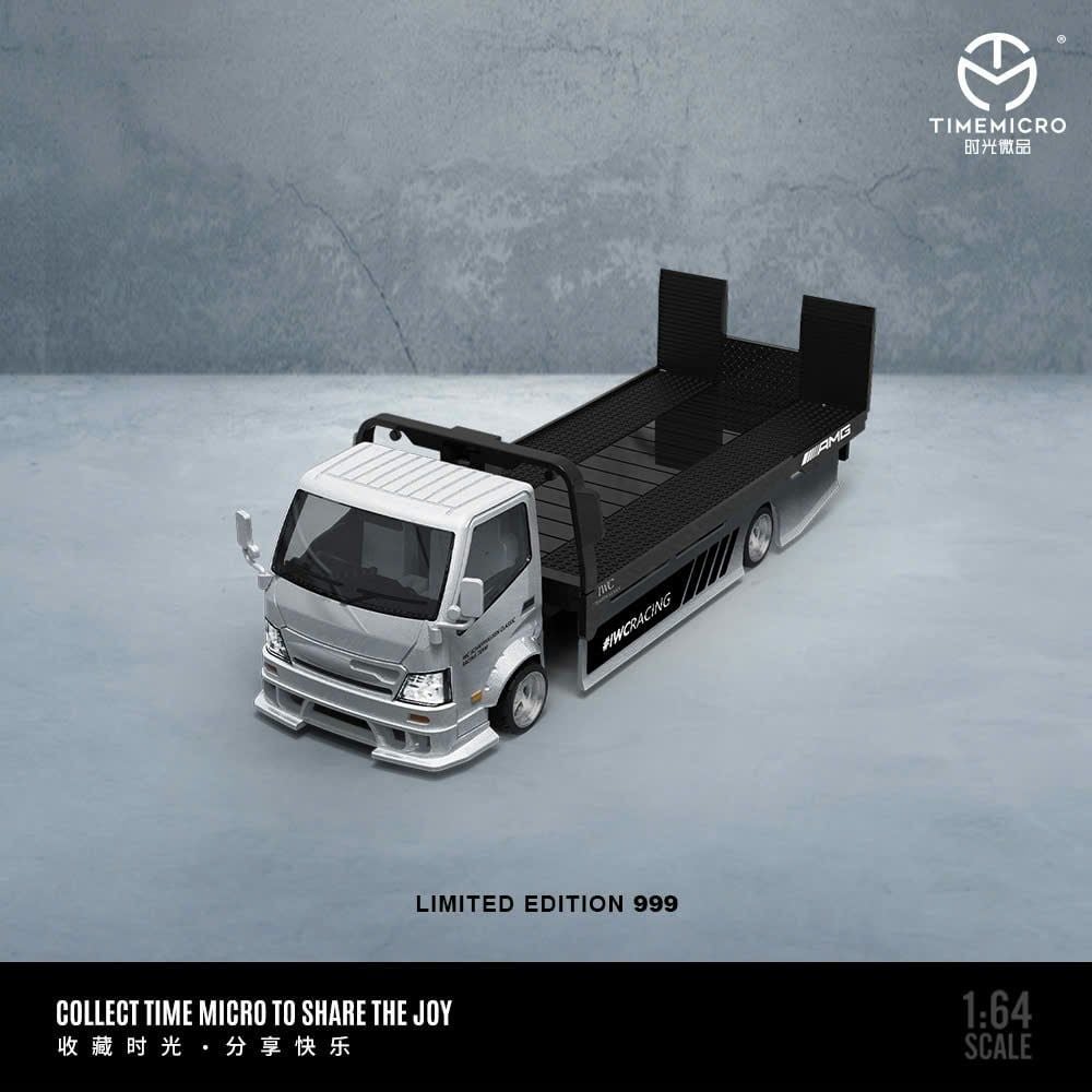  Mô hình xe tải vận chuyển H300 AMG transport trailer tỉ lệ 1:64 TimeMicro TM647209 