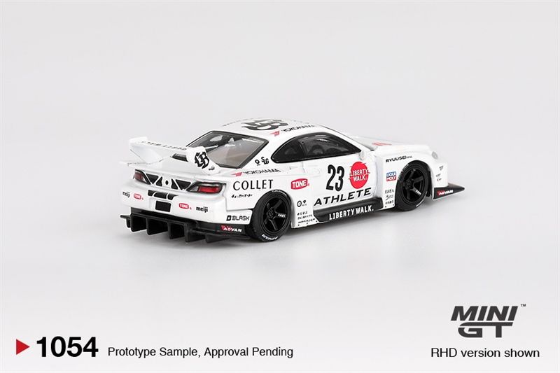  Mô hình xe Nissan LB-Super Silhouette S15 SILVIA ATHLETE tỉ lệ 1:64 MiniGT MGT01054 