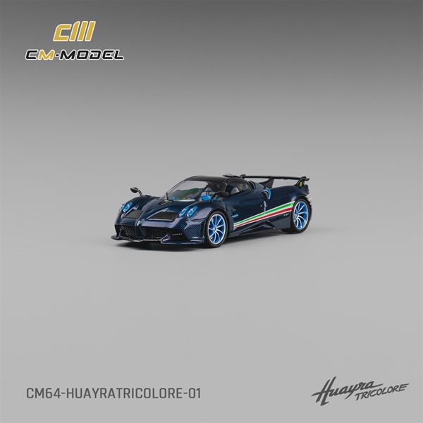  Mô hình xe Pagani Huayra Tricolor tỉ lệ 1:64 CM Model CM64-HUAYRATRICOLORE-01 