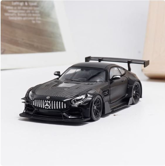  Mô hình xe Mercedes-Benz AMG GT S Carbon tỉ lệ 1:64 RM Rhino model OT64223 