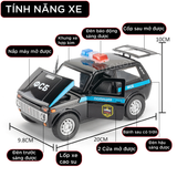  Mô hình xe Lada Niva full open , có đèn và âm thanh tỉ lệ 1:18 Alloy Model OT396 