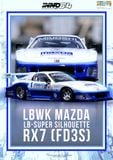 Mô hình xe Mazda RX7 (FD3S) LB-Super Silhouette Hong Kong Toy Car Salon 2024 tỉ lệ 1:64 Inno64 model 