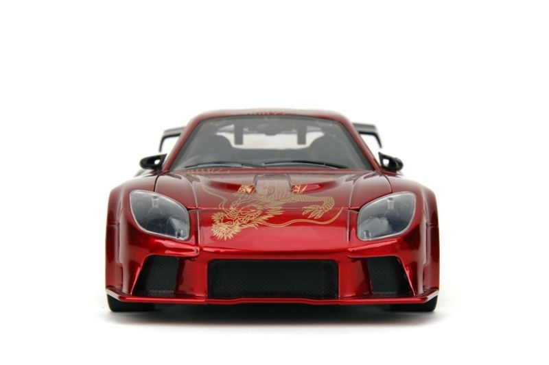  Mô hình xe 1995 Mazda RX7 Widebody (Year of the Dragon) Pink Slips tỉ lệ 1:24 Jada Toys 35194 