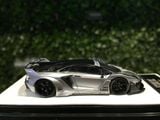  Mô hình xe Lamborghini Aventador LP700 2.0 GT EVO silver tỉ lệ 1:64 Time micro 