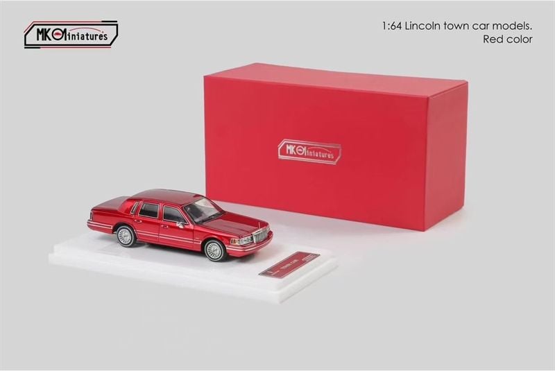  Mô hình xe Lincoln Town Car 1992 tỉ lệ 1:64 MK Miniatures OT64334 