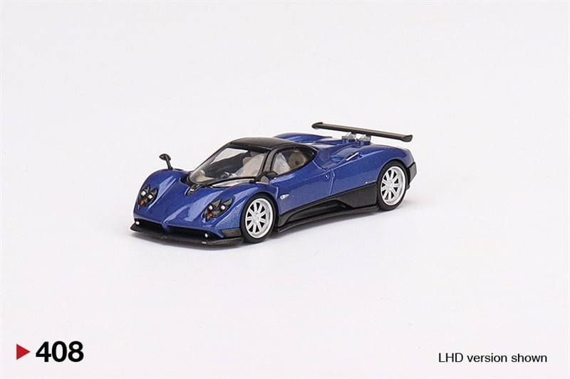  Mô hình xe Pagani Zonda F Blu Argentina 1:64 MiniGT 