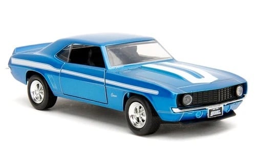  Mô hình xe Chevrolet Camaro 1969 Blue Fast & Furious tỉ lệ 1:32 Jada 24075 