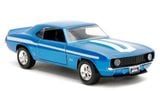  Mô hình xe Chevrolet Camaro 1969 Blue Fast & Furious tỉ lệ 1:32 Jada 24075 