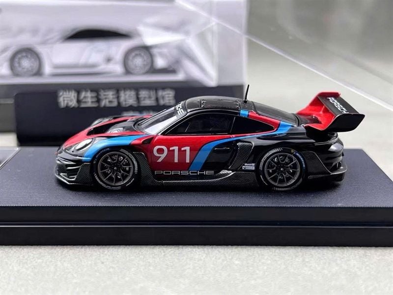  Mô hình xe Porsche 911 (992) GT3 R Rennsport tỉ lệ 1:64 HKM OT64414 