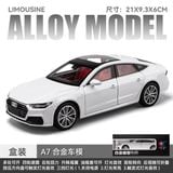  Mô hình xe Audi A7 full open, đánh lái được, có đèn và âm thanh tỉ lệ 1:24 Chezhi OT420 