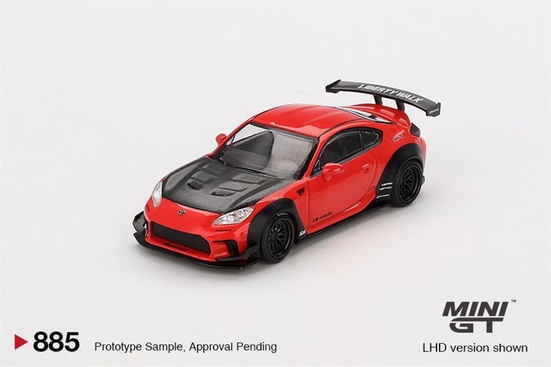  Mô hình xe Toyota GR86 LB★Nation tỉ lệ 1:64 MiniGT MGT00885-CH 