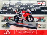  Mô hình xe mô tô Ducati Panigale V4S corse red tỉ lệ 1:18 Maisto MT18063 