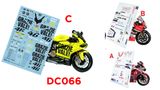  Decal nước Ducati 1199 Panigale 1:12 DC066 