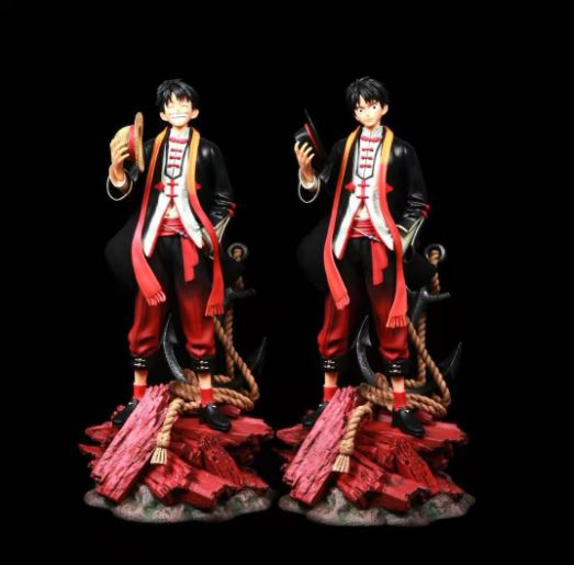  [ORDER] MÔ HÌNH NHÂN VẬT ONE PIECE LUFFY PHONG CÁCH TRUNG HOA 37CM OD011 