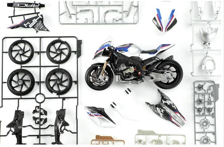 MÔ HÌNH KIT BMW HP4 RACE PHIÊN BẢN ĐÃ SƠN 1:9 MENG 5589C