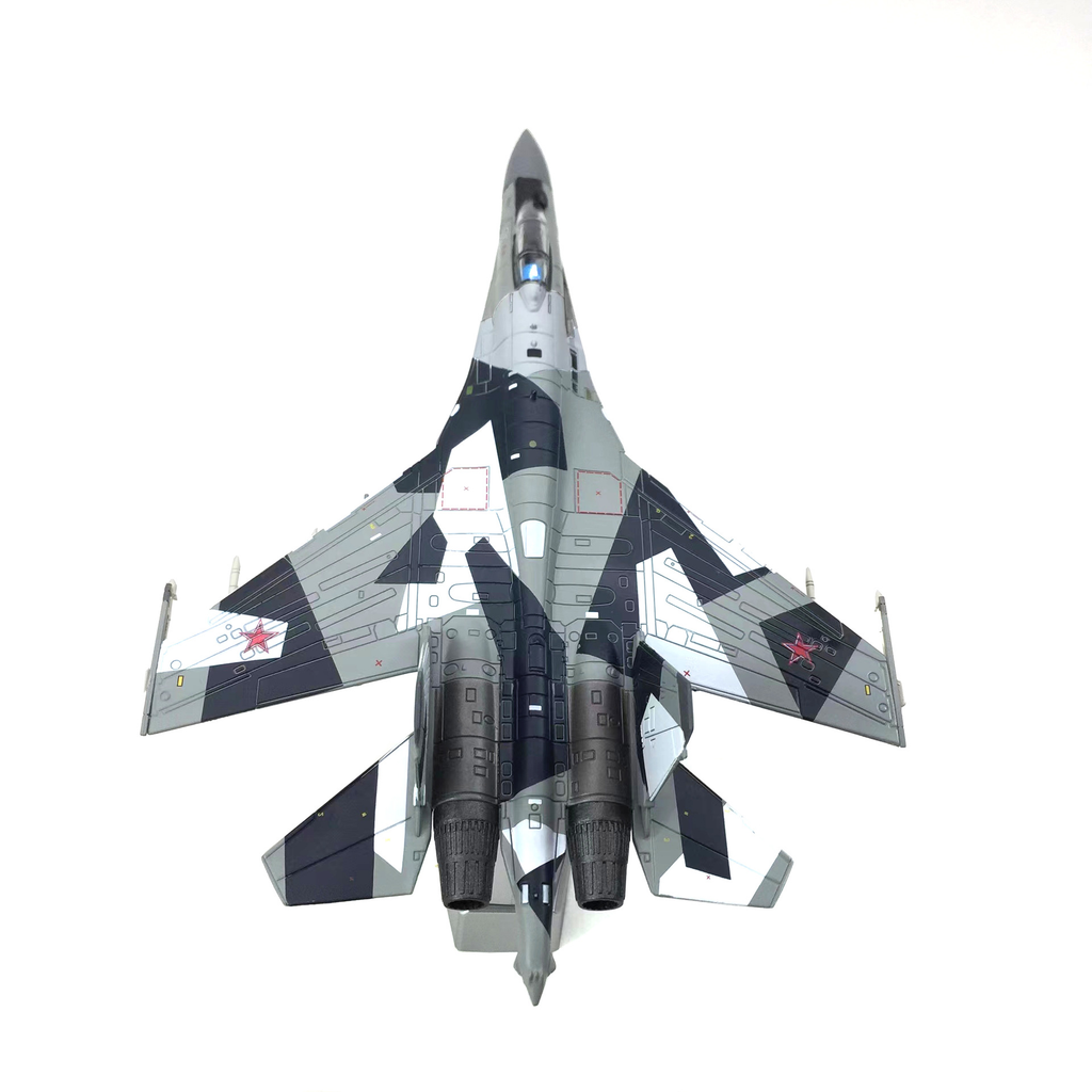 Mô hình máy bay chiến đấu Su-35 BBC POCCNN No.21 tỉ lệ 1:100 Ns models MBQS019