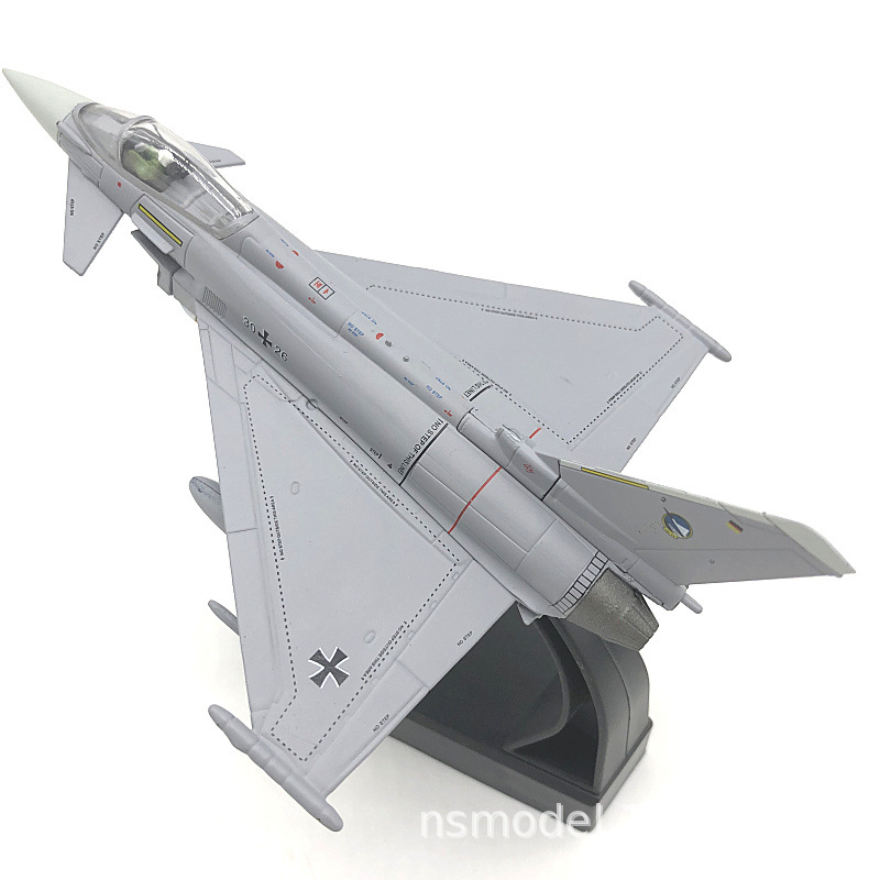  Mô hình máy bay chiến đấu Germany Typhoon 2008 EF2000 tỉ lệ 1:100 Ns models MBQS011 