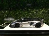  Mô hình xe Lamborghini Aventador LP700 2.0 GT EVO silver tỉ lệ 1:64 Time micro 