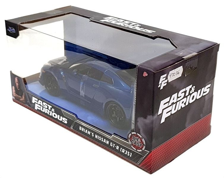  Mô hình xe Fast & Furious 2009 Nissan GT-R tỉ lệ 1:24 Jada Toys 97036 