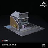  Hộp trưng bày mô phỏng cửa hàng bánh kẹo Nhật Bản Japan candy house scene có đèn tỉ lệ 1:64 MoreArt MO936418 