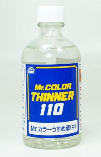  Dung dịch pha sơn thinner lacquer T-102 nhanh khô 110ml Mr.Hobby T102 
