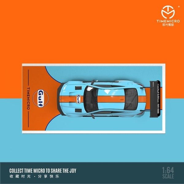  Mô hình xe BMW M4 Motorsport Diecast model car - Gulf livery #6 ordinary tỉ lệ 1:64 TimeMicro TM646806 