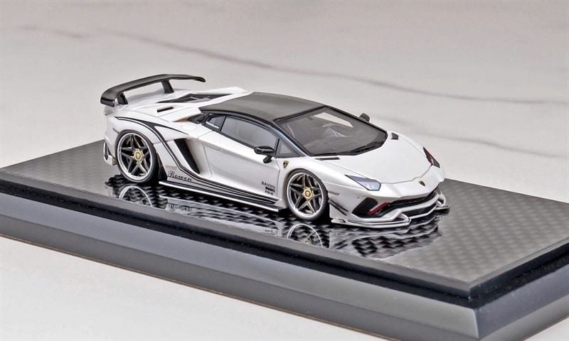  Mô hình xe Lamborghini Aventador S LP740-4 Rowen resin limited to 299pcs tỉ lệ 1:64 YM Model OT64440 