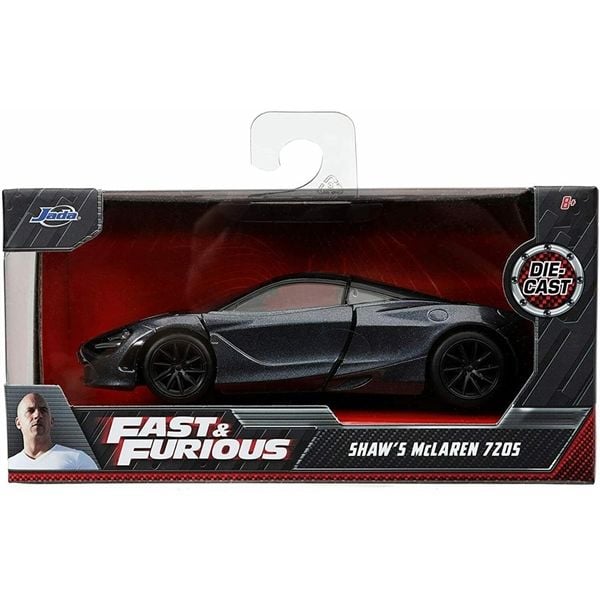  Mô hình xe McLaren 720S grey Fast & Furious tỉ lệ 1:32 Jada 24075 