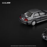  Mô hình xe Mitsubishi Lancer Evolution Iv Dark Grey tỉ lệ 1:64 PopRace PR640327 