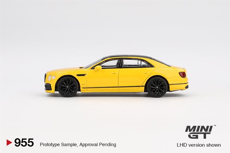  Mô hình xe Bentley Flying Spur Monaco Yellow tỉ lệ 1:64 MiniGT MGT00955-CH 