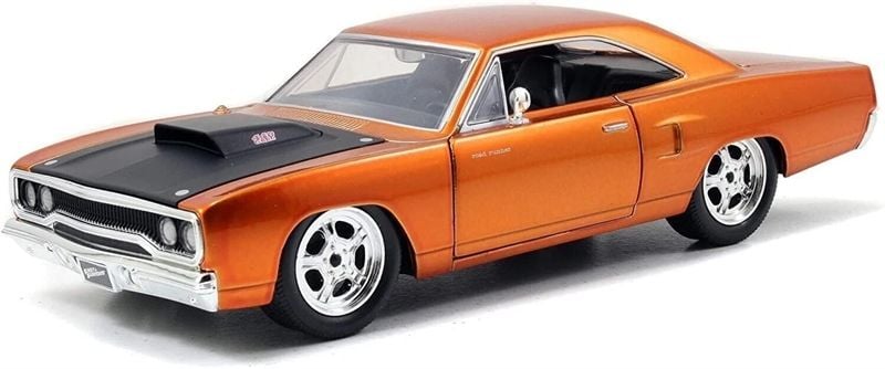  Mô hình xe Plymount Road runner Dom's Fast & Furious mở full cửa tỉ lệ 1:24 Jada toys 97126 