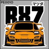  Sticker PET in chuyển nhiệt - hình ủi lên vải - nón - áo - quần series Gumball 3000 Autono1 PE001 