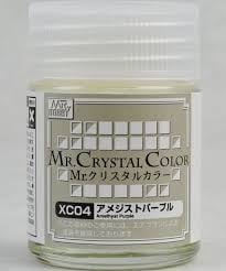  Lacquer xc04 effect amethyst purple sơn mô hình màu crystal thạch anh tím 18ml Mr.Hobby XC04 
