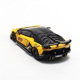 Mô hình xe Lamborghini Aventador SVJ63 Pearly Yellow tỉ lệ 1:64 Maxwell and object (MW) OT64272 