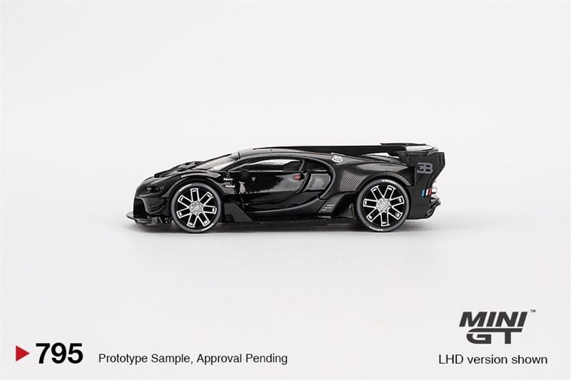  Mô hình xe Bugatti Vision Gran Turismo Black tỉ lệ 1:64 MiniGT MGT00795-CH 