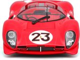  Mô hình xe Ferrari Daytona 330 P4 racing #23 - full kính - mở được 2 cửa tỉ lệ 1:24 Bburago 18-26310 OT24058 