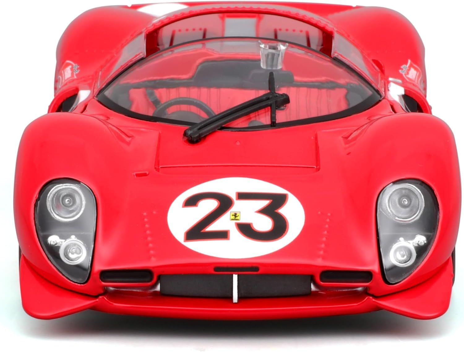  Mô hình xe Ferrari Daytona 330 P4 racing #23 - full kính - mở được 2 cửa tỉ lệ 1:24 Bburago 18-26310 OT24058 