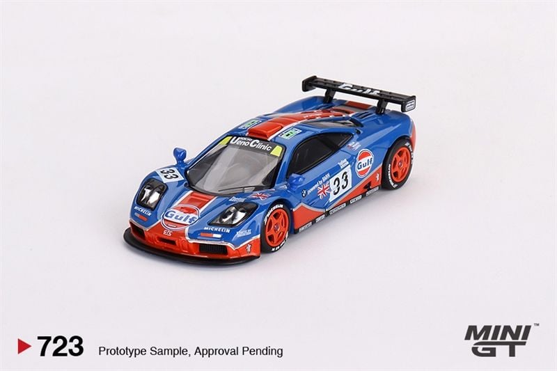 Mô hình xe McLaren F1 GTR #33 1996 Le Mans 24Hr tỉ lệ 1:64 MINIGT MGT00723-CH 