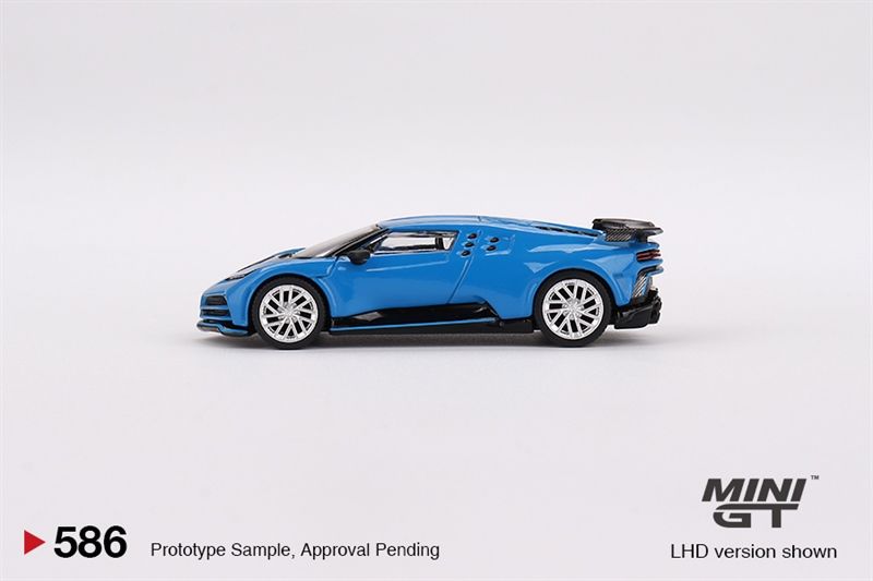  Mô hình xe Bugatti Centodieci blue sky tỉ lệ 1:64 MiniGT 